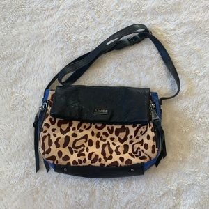 Aimee Kestenberg calf hair crossbody bag